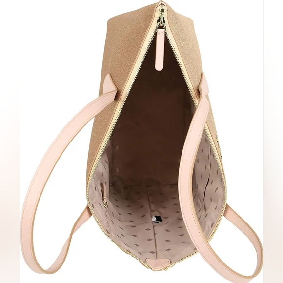 AUTH Kate Spade New York Joeley Glitter Large Womens Tote Bag - Picture 3 of 8